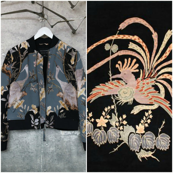 Vintage Rugs to Runway Fashion