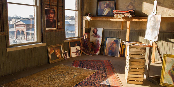 In the studio with Detroit artist John "Spike" Osler