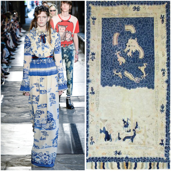 Vintage Rugs to Runway Fashion (Part Two)