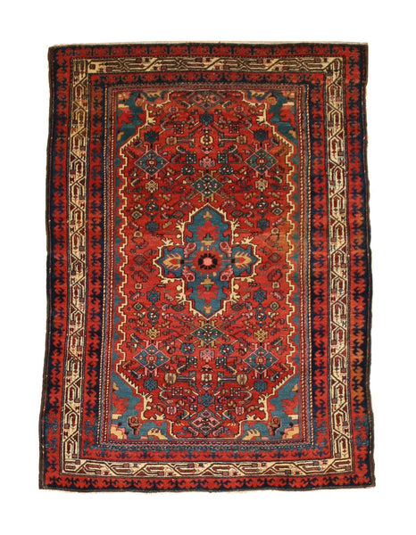 Antique Hamadan Zaghen Rug
