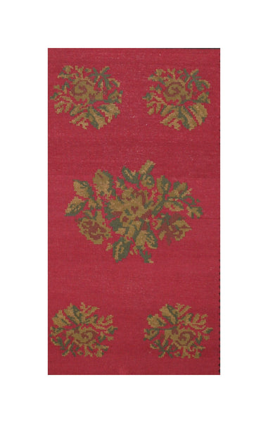 Vintage Flat-Woven Dhurrie
