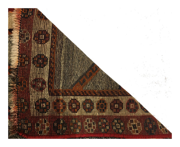 Persian Gabbeh with Modern Geometric Pattern