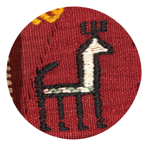 Large Persian Shirvan Kilim