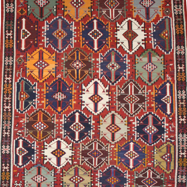 Large Persian Shirvan Kilim