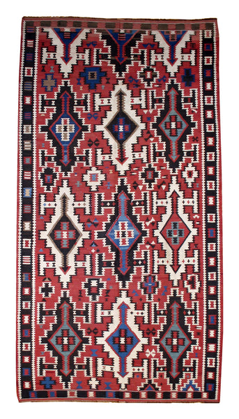 Large Kuba Kilim Collector